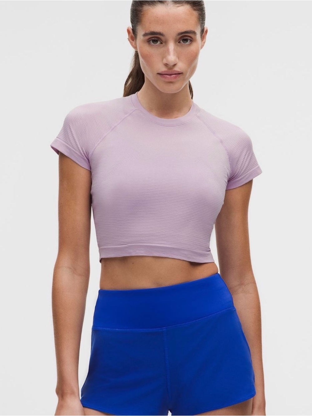 Lululemon NWT Swiftly tech cropped short sleeve shirt 2.0